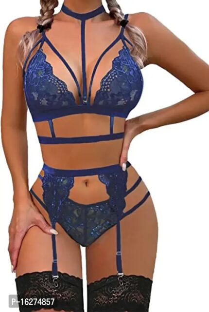 DVKA CREATIONS Babydoll Free Size Lingerie Set for Women Babydoll Outfits